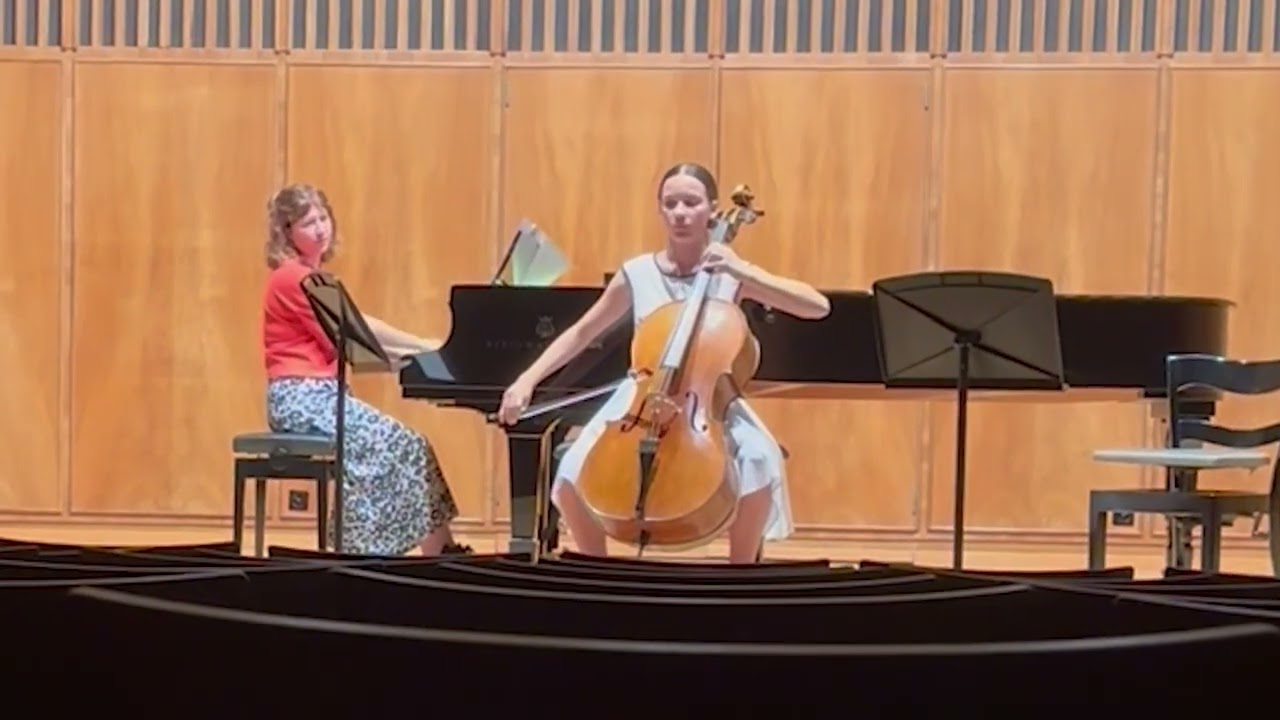 Gabriel Fauré - Élégie, Op. 24 | Mila Denovski, cello & Yana Uzunova, piano