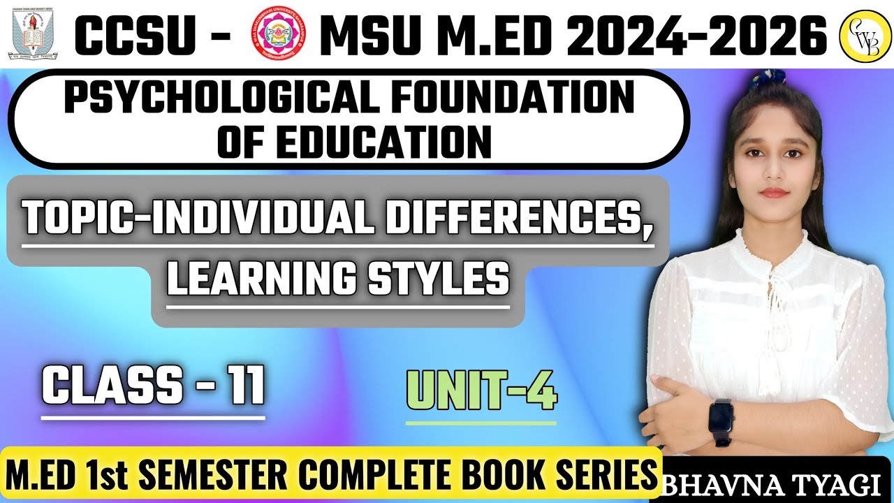 Psychology of learning development| M.ed1st sem|Class-111|theories of development |by Bhavna tyagi