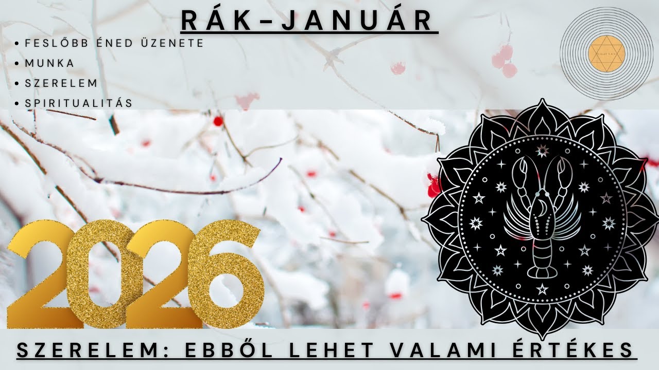 Rák  - Január - Szerelem: Ebből még lehet valami értékes - Tarot előrejelzés