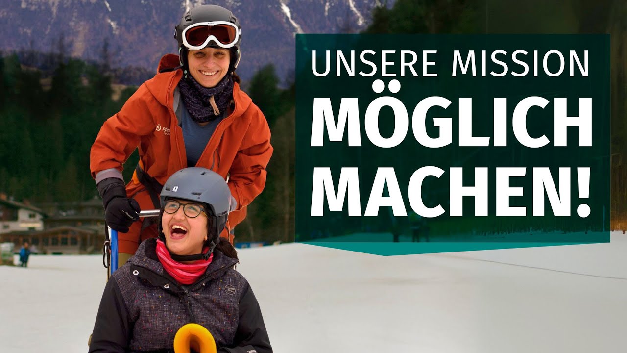 Sport trotz Behinderung: Victoria erobert die Piste