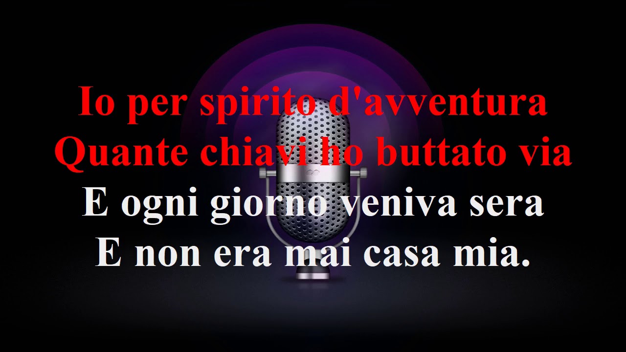 Karaoke   Un grande amore Pooh mp3