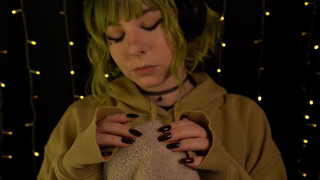 ASMR | 3 HOURS slow ocean towel sounds for sleep - no talking