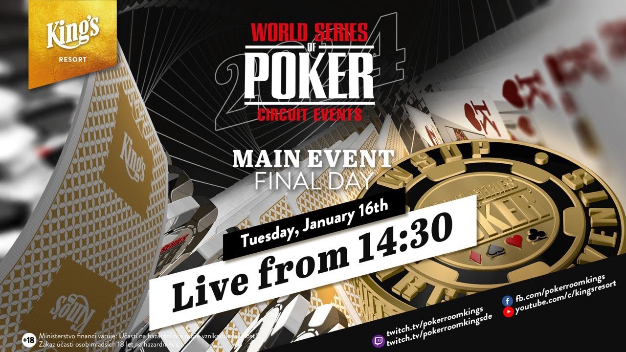 💶 🏆 Final Day of &euro;1.100 WSOP Circuit Main Event #10 live from King's Resort 👑