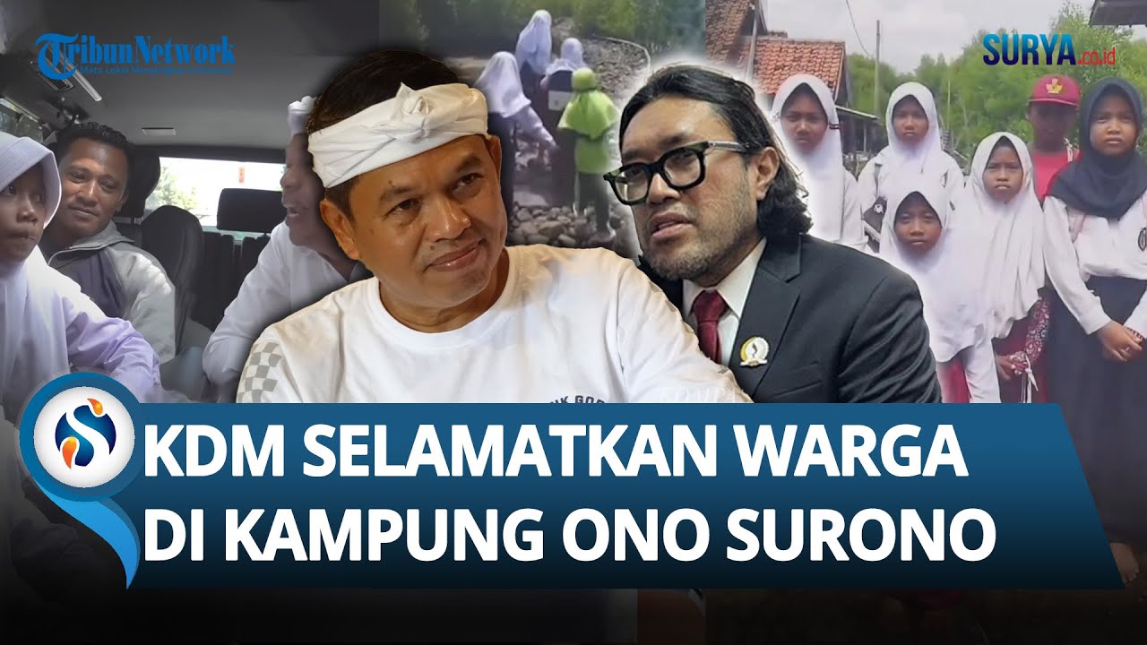 SERANGAN BALIK Kang Dedi ke DPRD Jabar! Kini Selamatkan Warga Kesusahan di Kampung Ono Surono