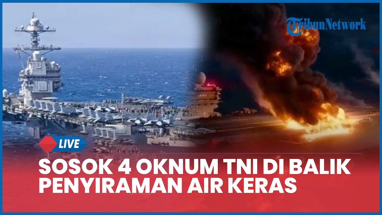 Gagal Serang Iran, Kapal Induk USS Gerald R. Ford Terbakar hingga 200 Tentara AS Terluka