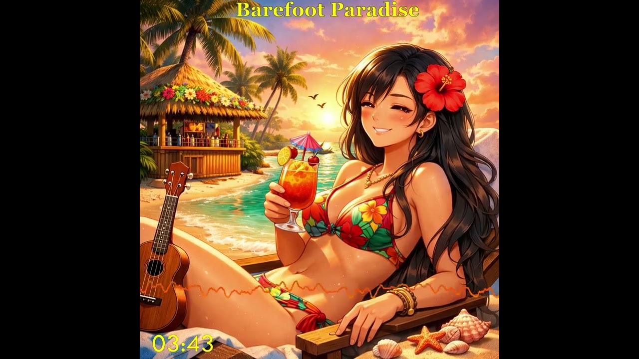HarkDark - Barefoot Paradise (Suno AI - Hawaiian)