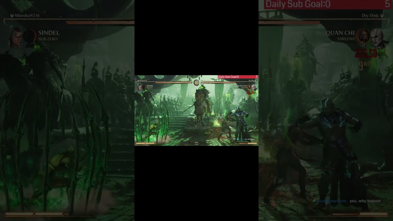 ZONING THE QUEEN IN MK1!