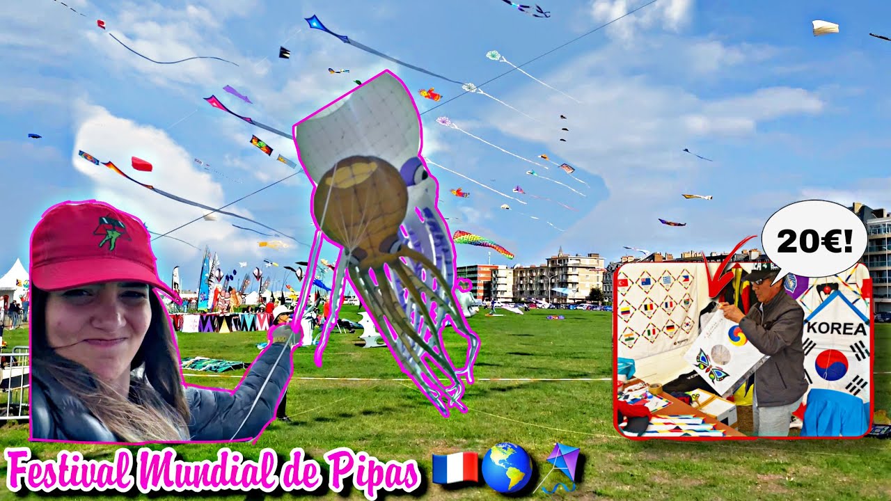Festival Mundial de Pipas na França | Compramos Raia Da Coréia por 20 Euros na Disneylândia da Pipa!