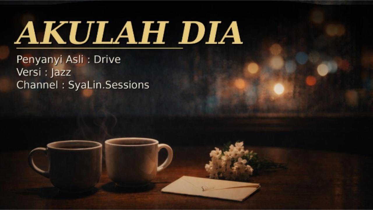 Akulah Dia - Drive | Elegant Jazz Version by SyaLin.Sessions