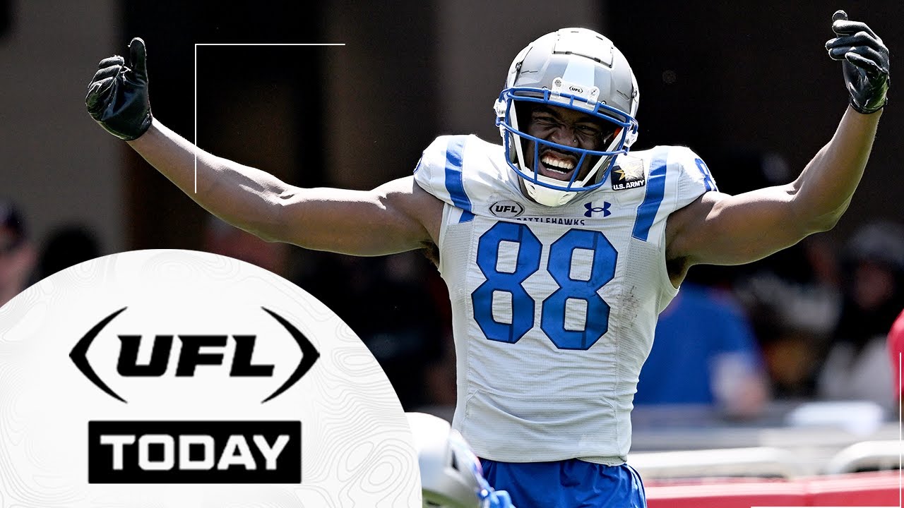 Hakeem Butler has become a DOMINANT force in the UFL | UFL Today 🏈
