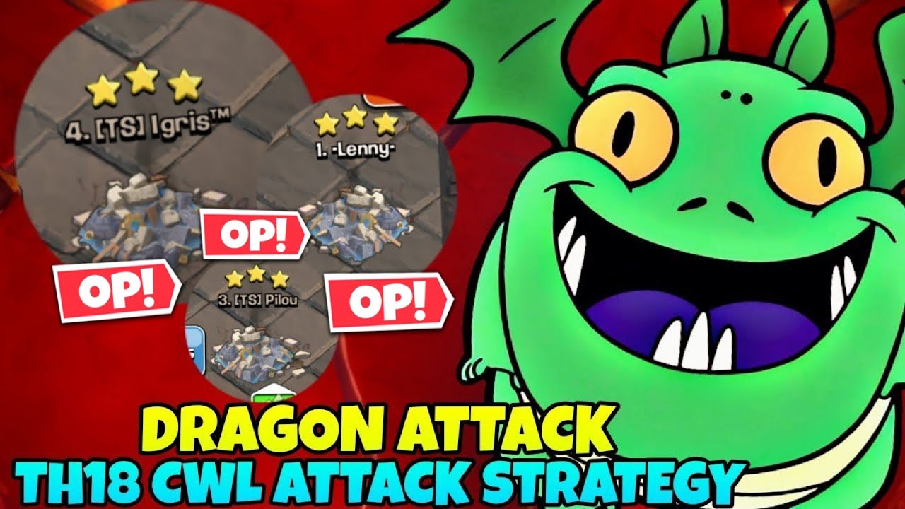 2026 Learn How To Use Dragon With Totem Spell | Clash of Clans Th18 CWL Attack Strategy