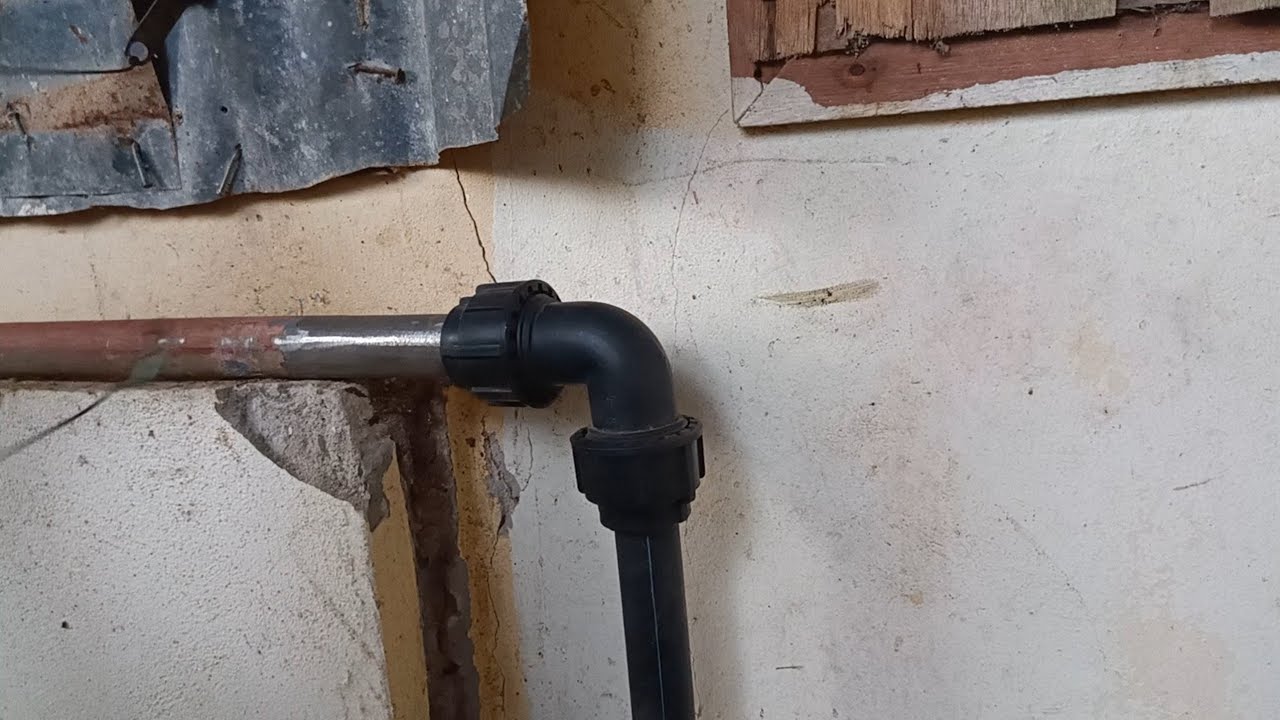 part2 cara sambung poly pipe dengan pipe besi
