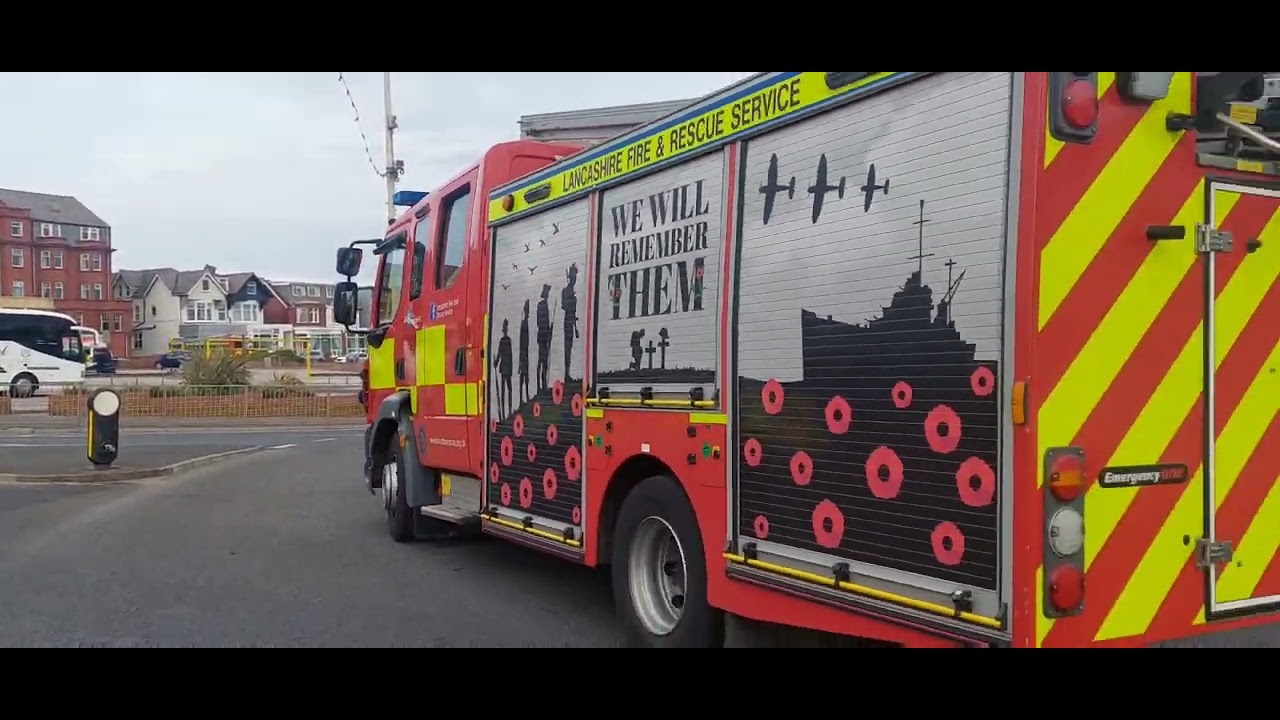 MAJOR response to Make Pumps 12 fire in a derelict hotel.
