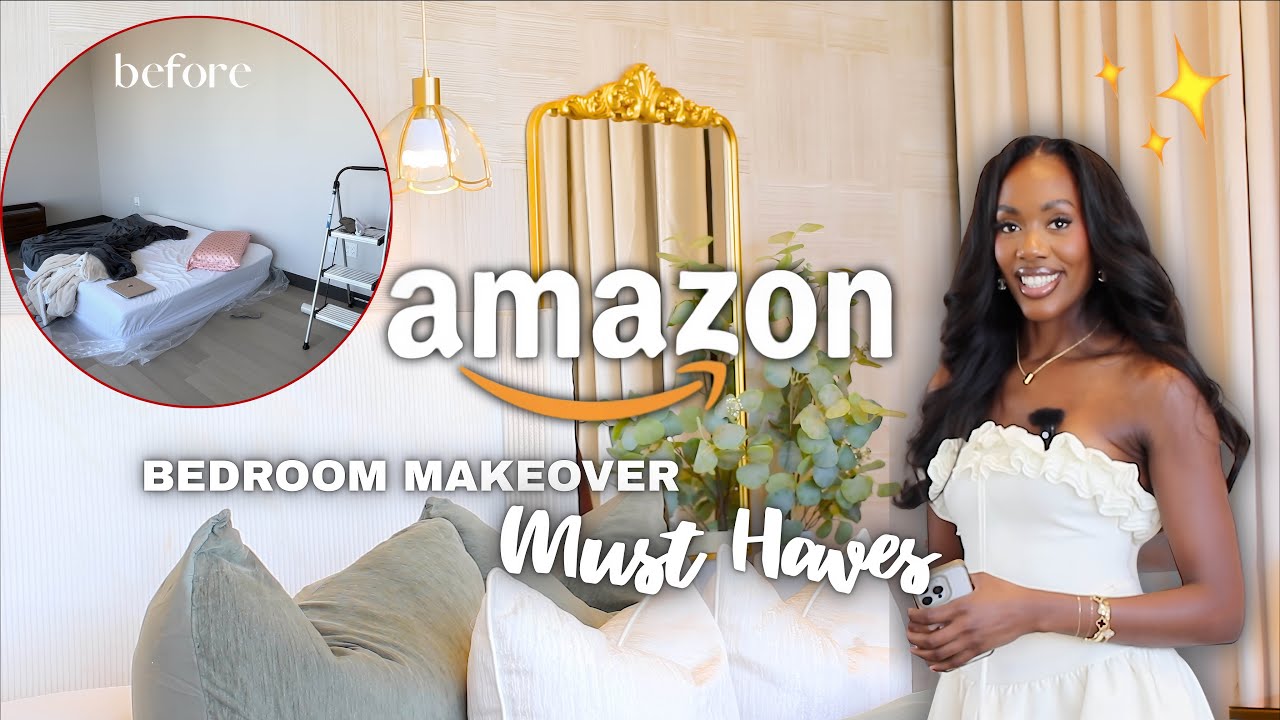 AMAZON BEDROOM MUST HAVES TO TRANSFORM ANY SPACE! LUXURY ON A BUDGET + DECOR | AMAZON FAVORITES 2025