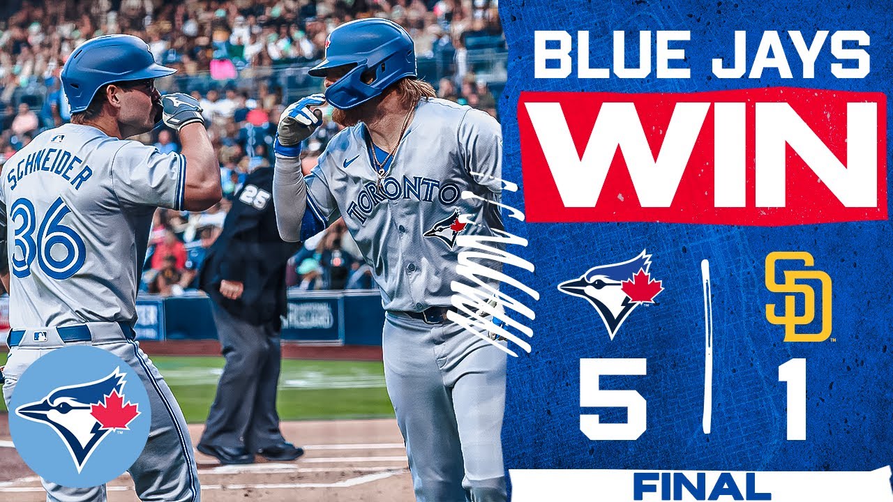 Turner homers in San Diego and Varsho shines on defence as Blue Jays take opener!