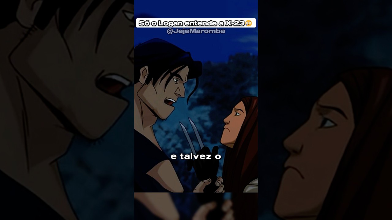 S&oacute; o Logan entende a X-23😢 #wolverine #x23 #xmen #marvel #series #desenho #edit