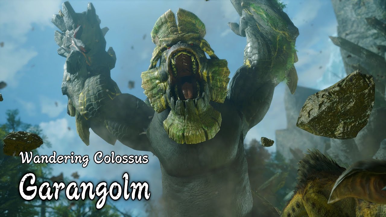 MHR Sunbreak - Garangolm Intro (Ecology Cutscene)