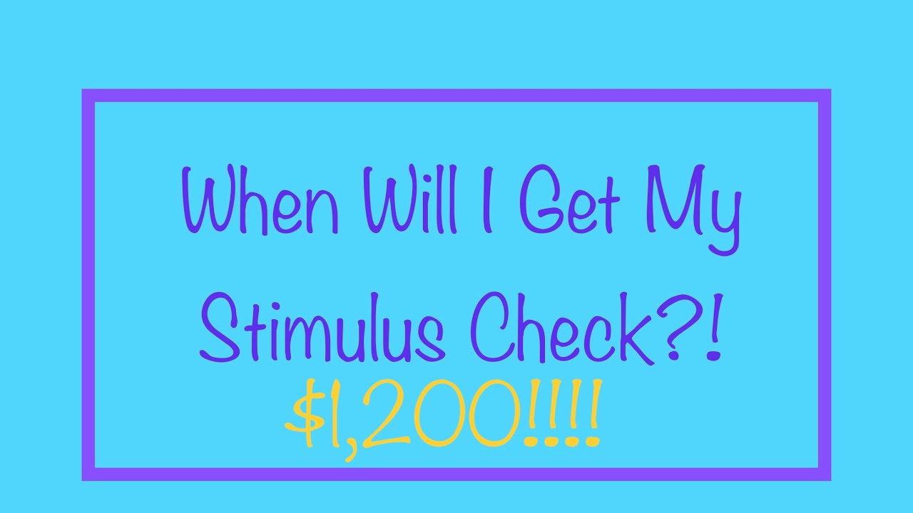Stimulus Check | When Will I Get It? April 13th Update
