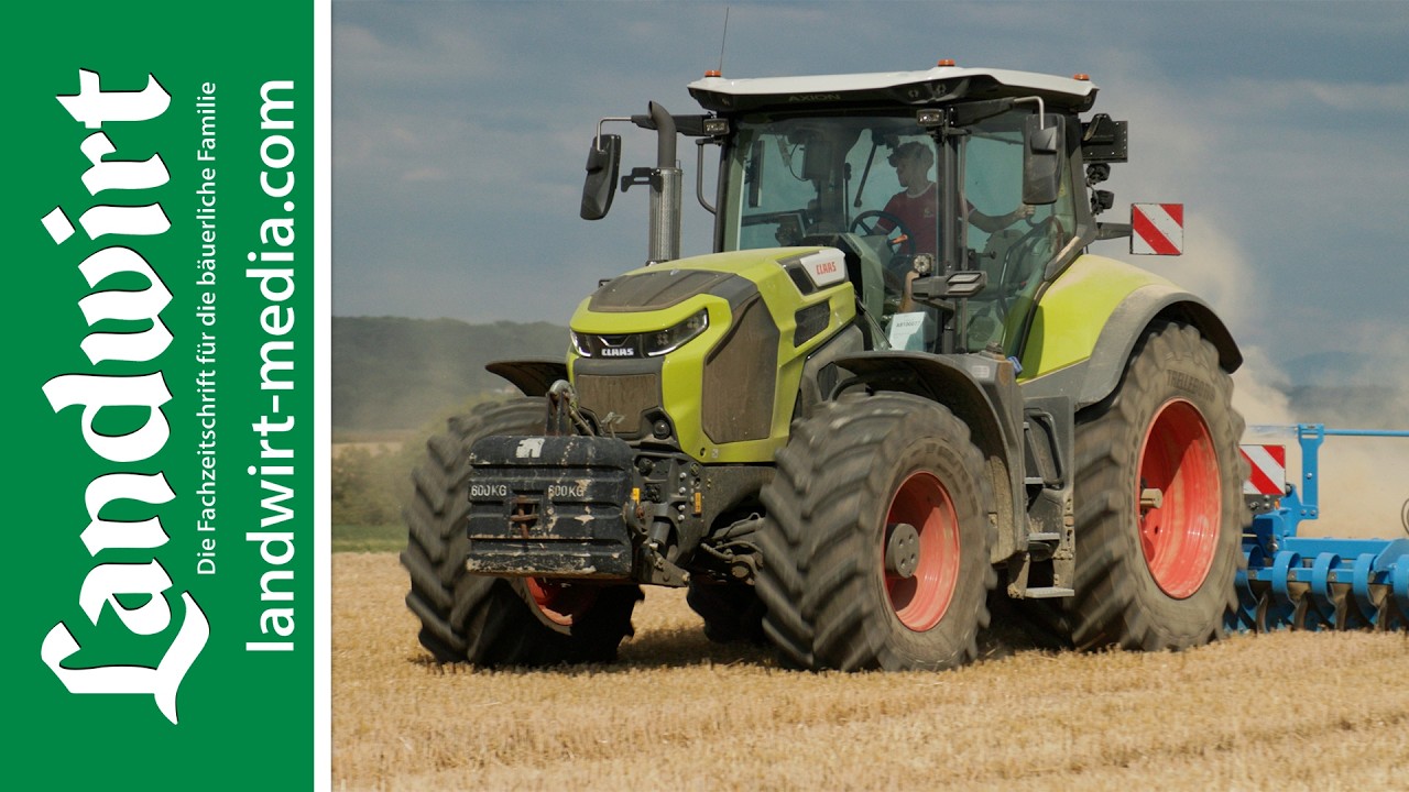 NEU: Claas Axion 8.290 | landwirt-media.com
