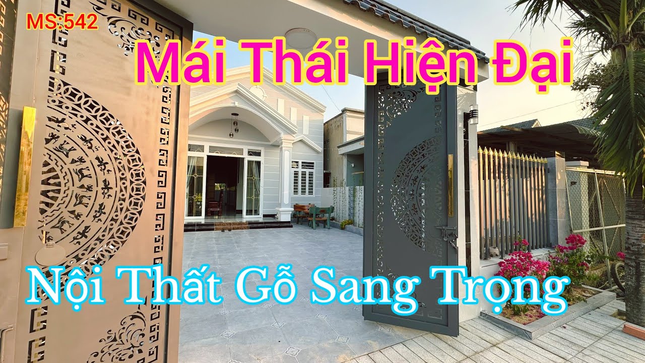 Bán Nhà Mái Thái Diện Tích 7x25 Gần Chợ Bàu Năng | Nhà Đất Tây Ninh