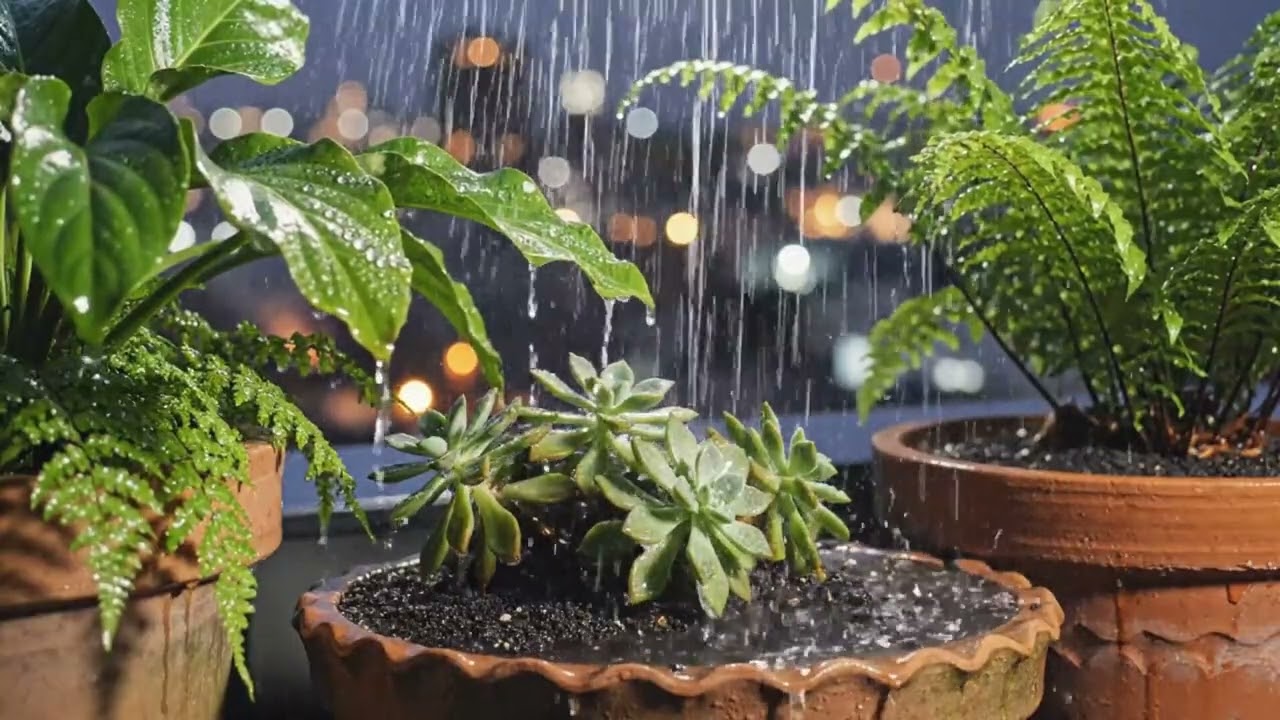 High Quality Rain Sounds For Sleeping, Perfect For Sleep Meditation ☔️LeafTones
