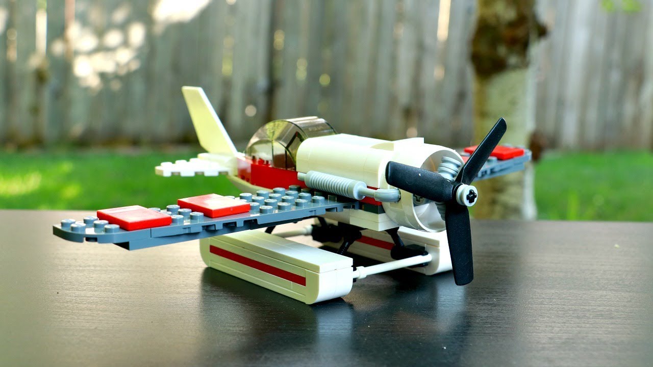 Обзор самодельного гидроплана LEGO⎪По мотивам работ Тэя Брикса
