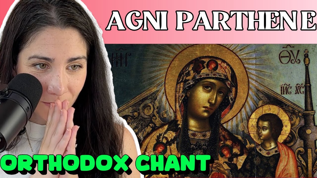 Реакция преподавателя вокала на греческое православное песнопение — AGNI PARTHENE (Agni Parthene)