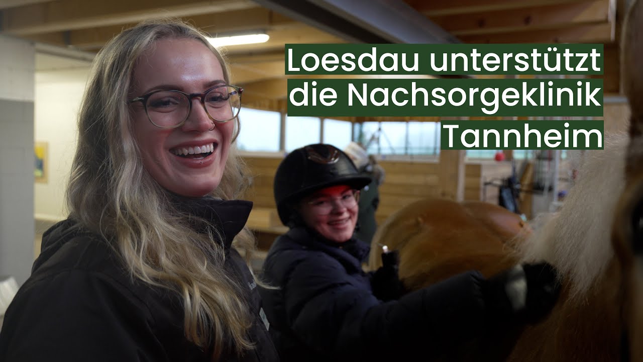 Loesdau unterstützt Reittherapie