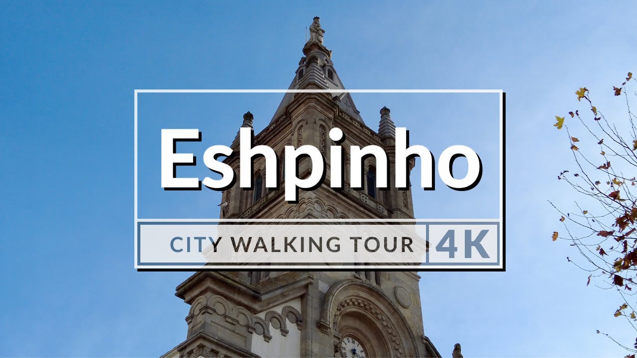 Exploring Espinho - Local Life, Green Parks & Hidden Streets | Walking Tour 2025 [4K, POV, ASMR]