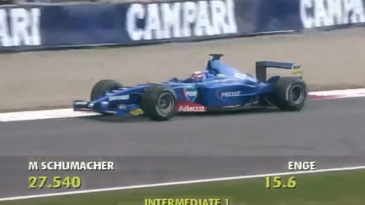Monza 2001 Formula 1 Friday Free Practice Highlights (Natural audio) [AI-enhanced]