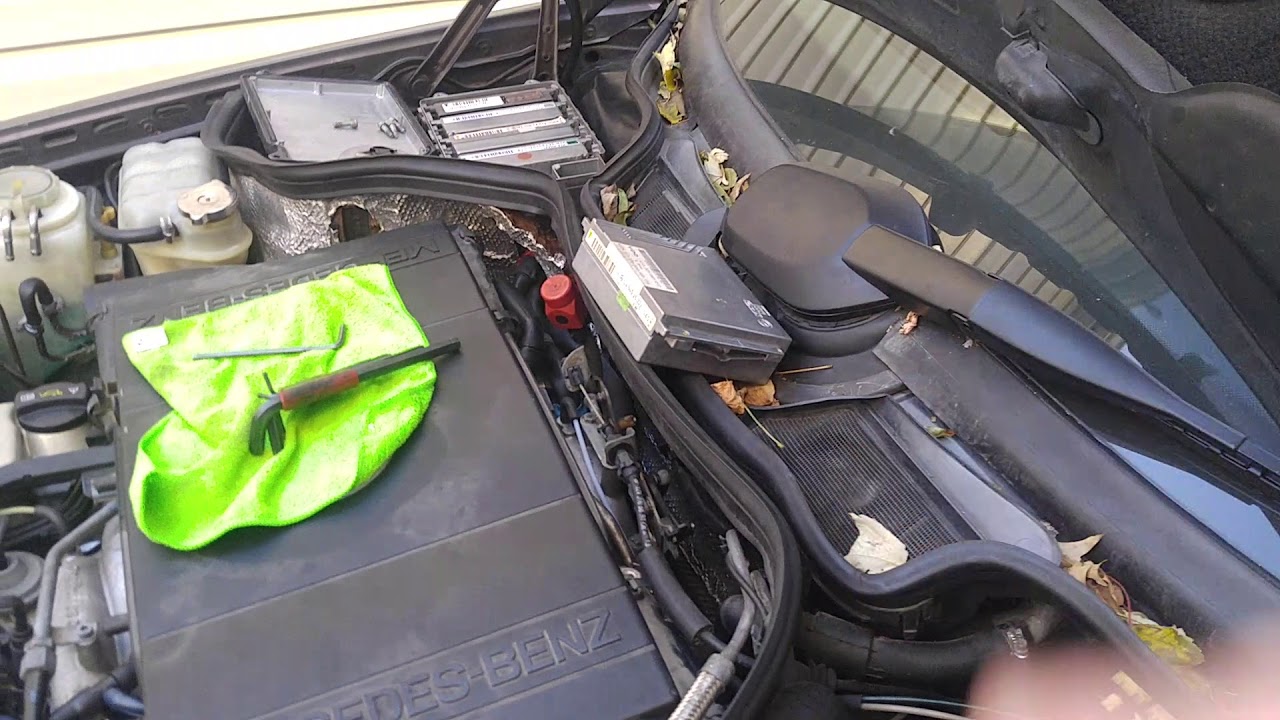 Тест модуля управления дроссельной заслонкой ASR Mercedes. Egas