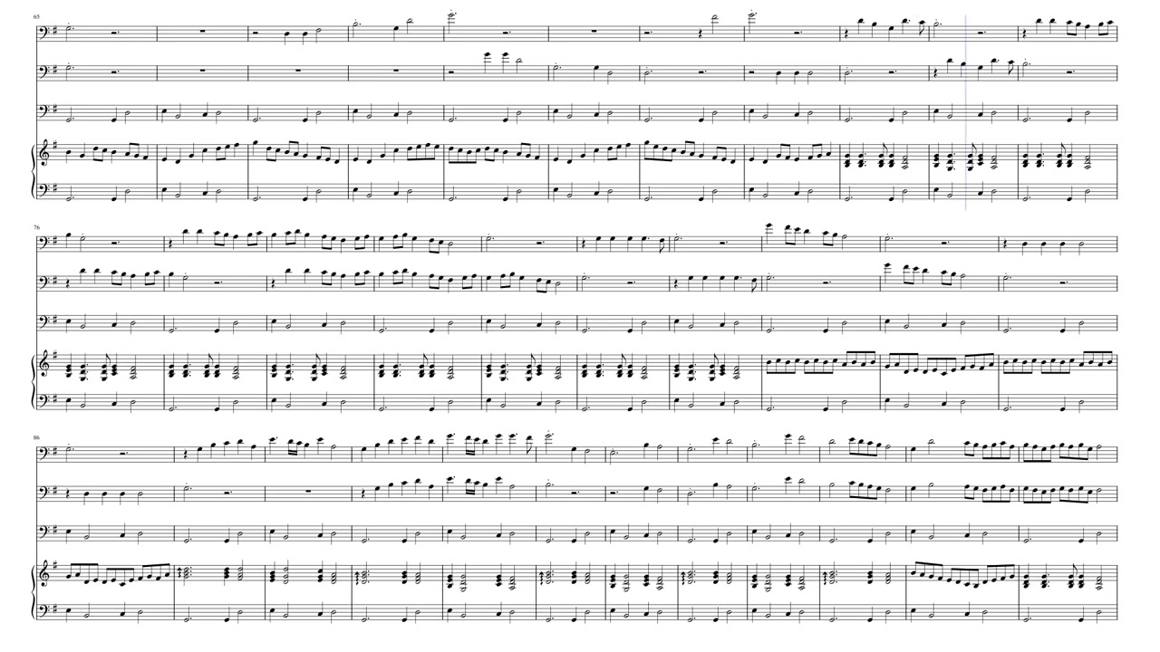 Monteverdi - Zephiro torna - 4 Cello