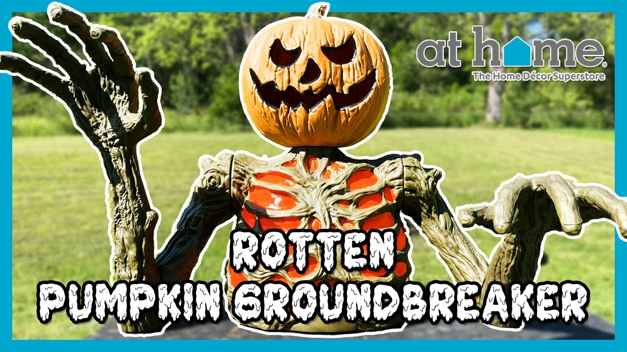 At Home Halloween 2025 Rotten Pumpkin Groundbreaker Unboxing/Setup
