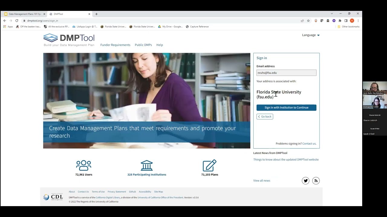 Data Management Plans 101
