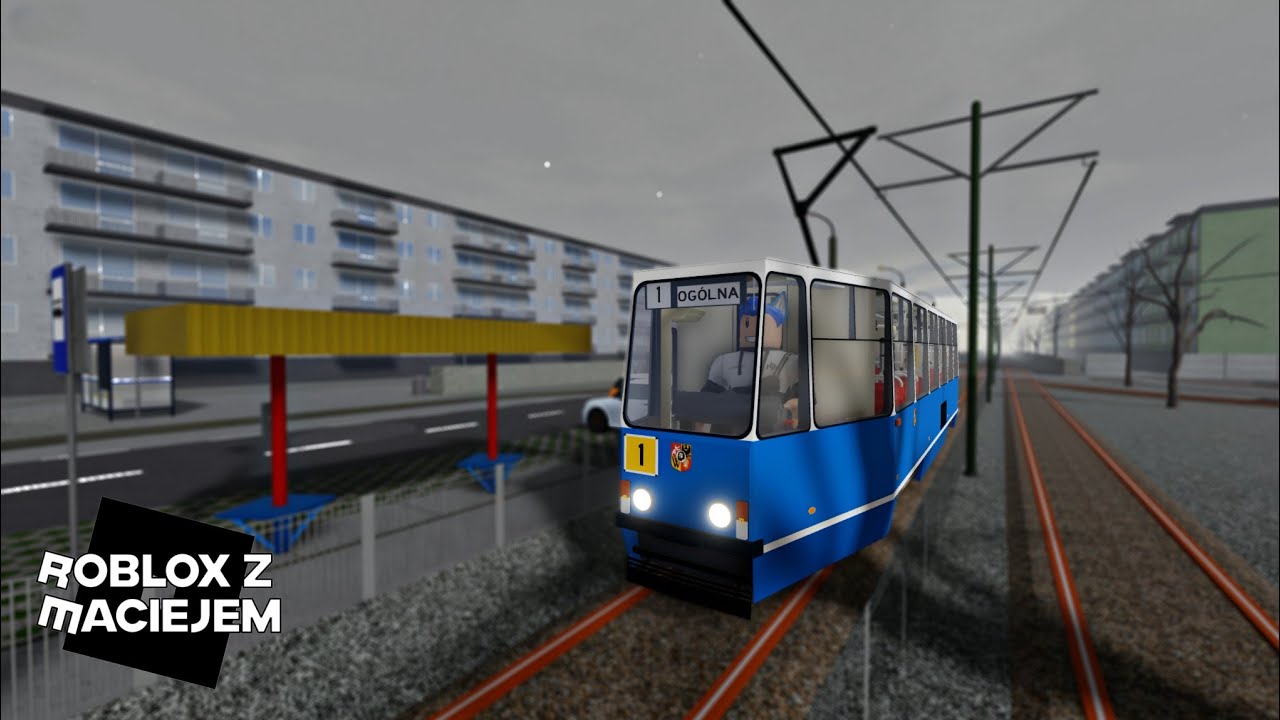 Roblox z Maciejem #166 - Nowa Gra o Tramwajach - Polish Trams!