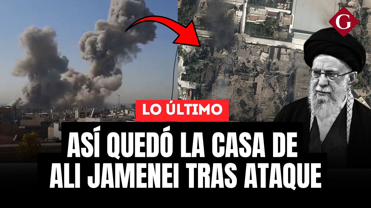 🔴 PRIMERAS IM&Aacute;GENES DE LA CASA DE ALI JAMENEI TRAS BOMBARDEO DE ESTADOS UNIDOS | Gesti&oacute;n