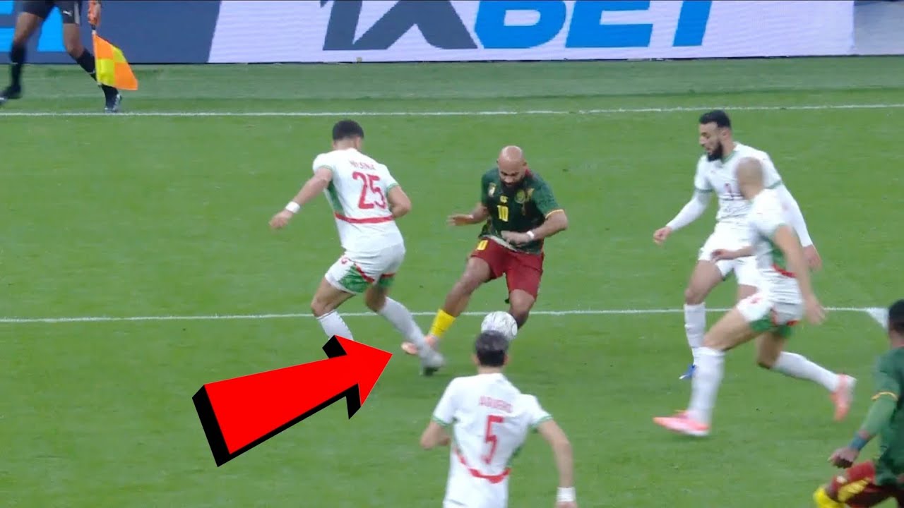 Cameroon Penalty Disallowed, Bryan Mbeumo Penalty, Cameroon vs Morocco 2-1, Africa Cup of Nations 