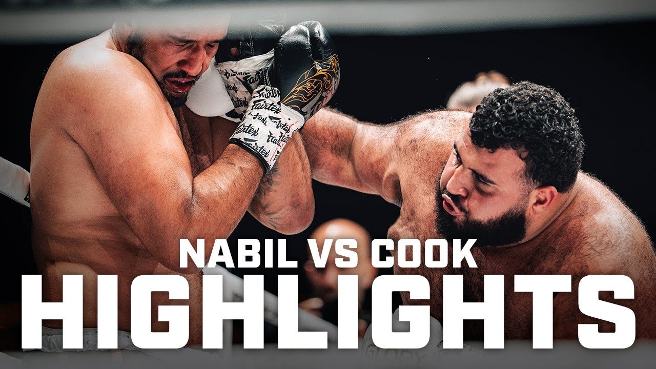 Nabil Khachab's DOMINANT Display against Nathan Cook at GLORY 103 [FIGHT HIGHLIGHTS]