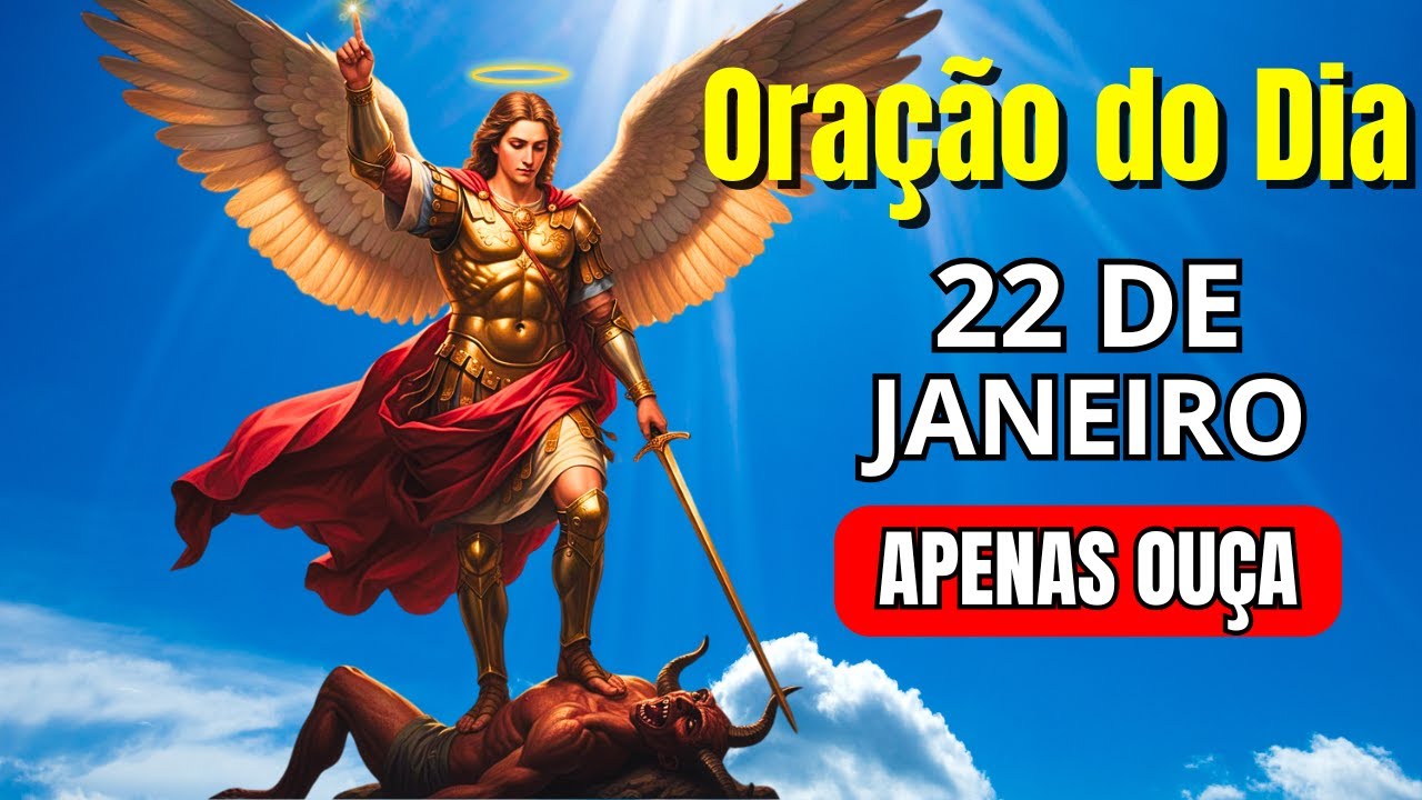 Oração de Hoje a São Miguel Arcanjo! Reze Comigo?
