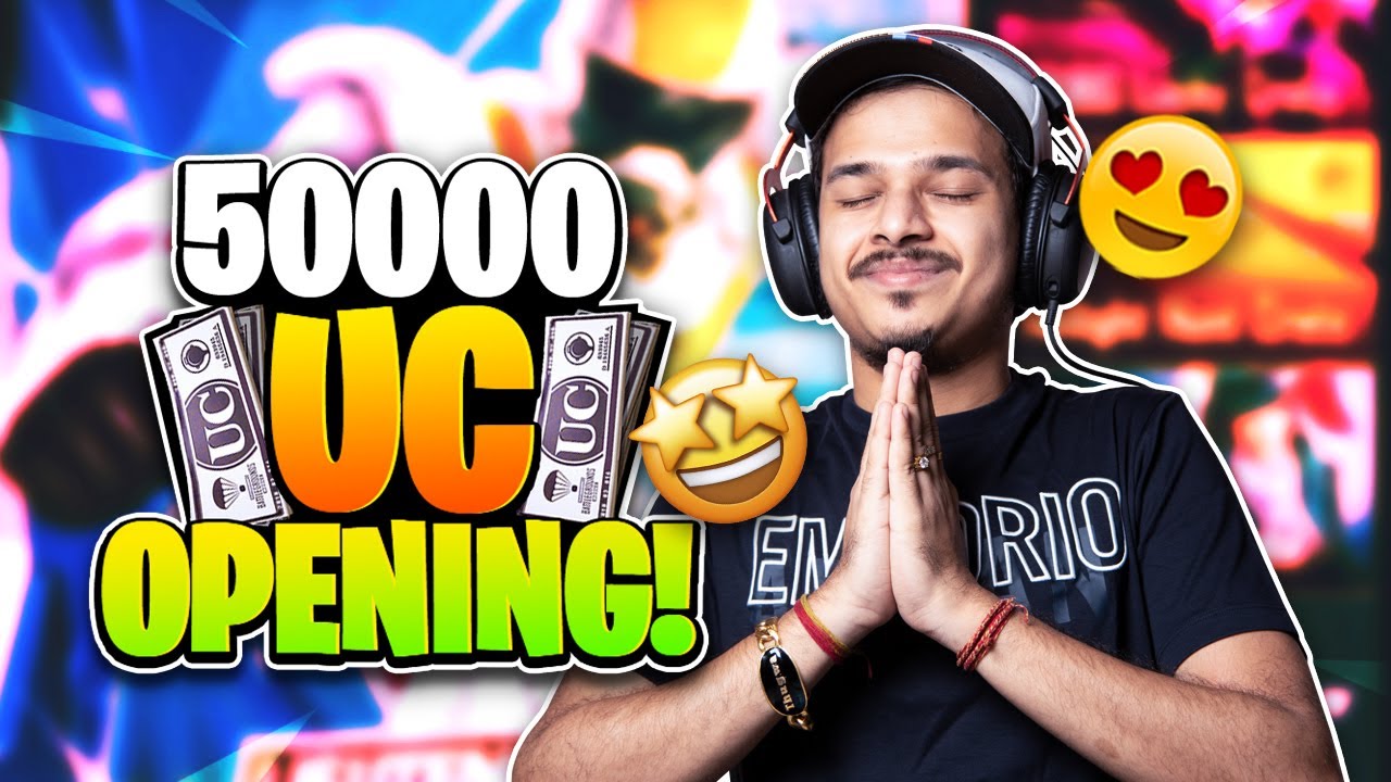 50000 UC MASSIVE CRATE OPENING || ONLY MYTHIC ITEM ? LOL || PUBG MOBILE LIVE