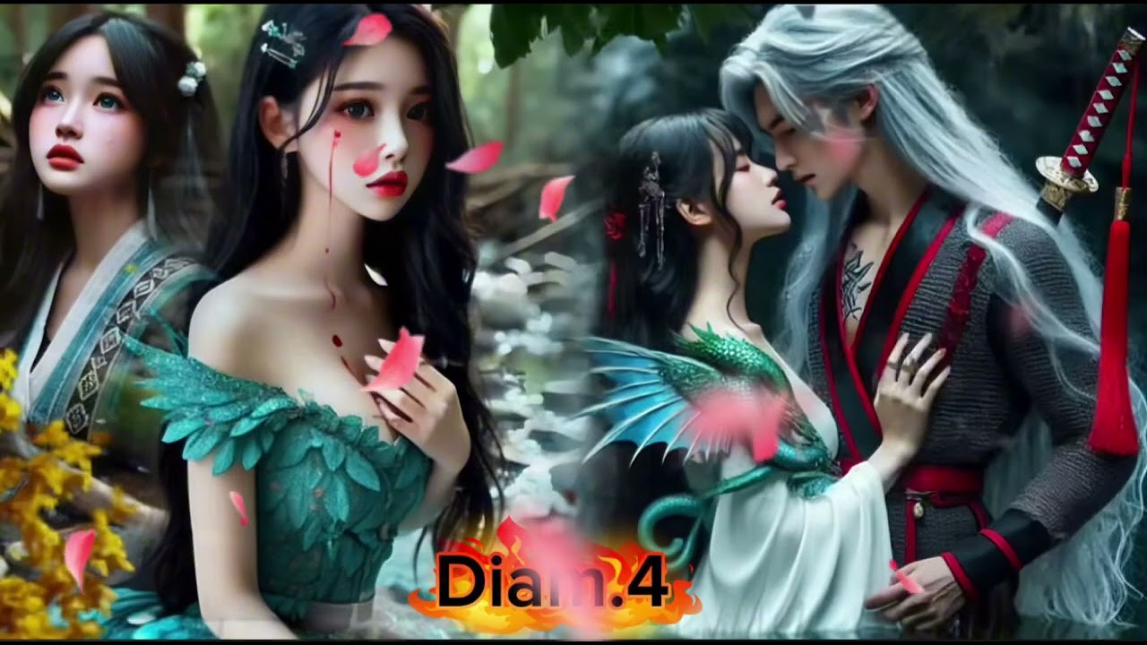 Dab neeg lub kua muag ngshav (Diam.4) Kev hlub 2 tiam