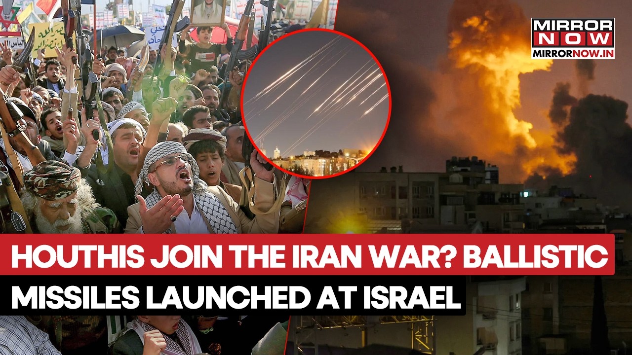 Houthis Join The War? Iran-Backed Group Launches Missile Attack On Southern Israel | Watch