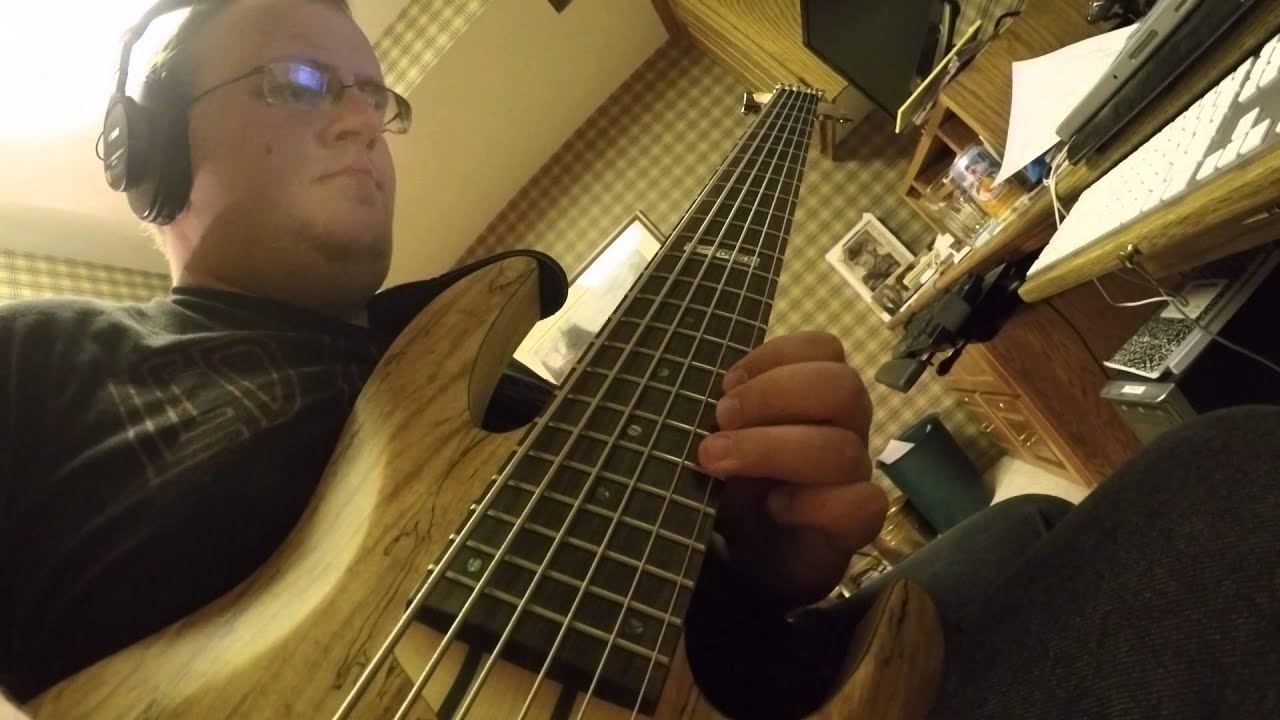 Last Train Home - Pat Metheny - 6 String Bass Cover