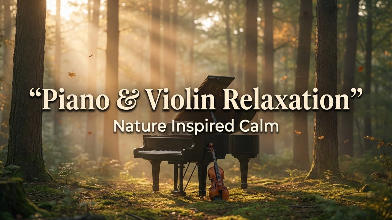 Echoes Beneath the Trees – Calm Piano & Violin for Deep Nature Relaxation