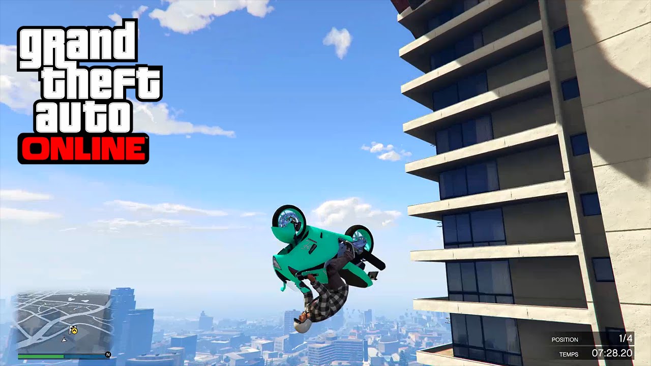 SAUTS DE BABOUINS GTA 5 ONLINE
