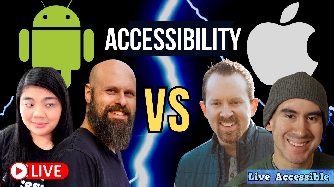 Apple and Android Accessibility with The Blind Life, Life After Sight Loss, & JC5 Productions