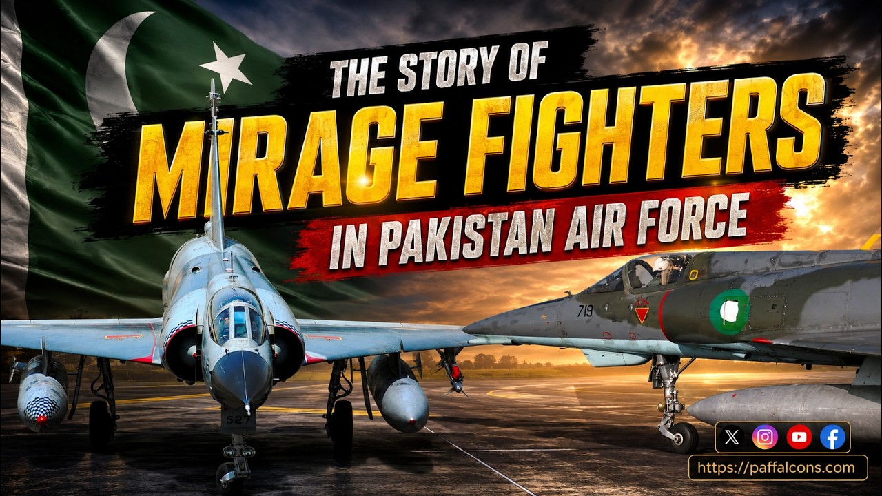The Story of Mirage Fighters in PAF | From Induction to Legendary Service & Combat Excellence