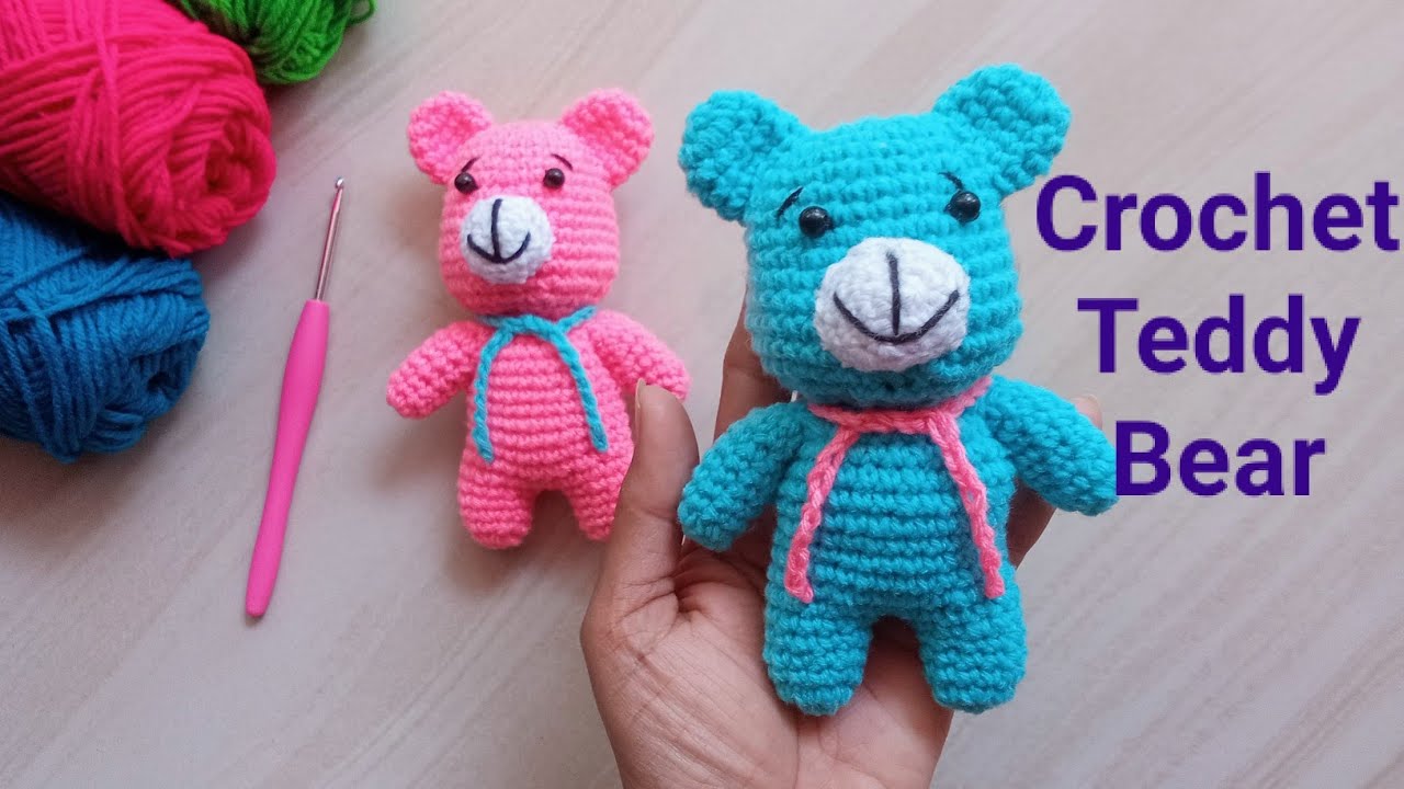 Crochet Teddy Bear 🐻 Part _1 | Easy Step by Step Tutorial for Beginner's | Rooftop Garden and Crafts