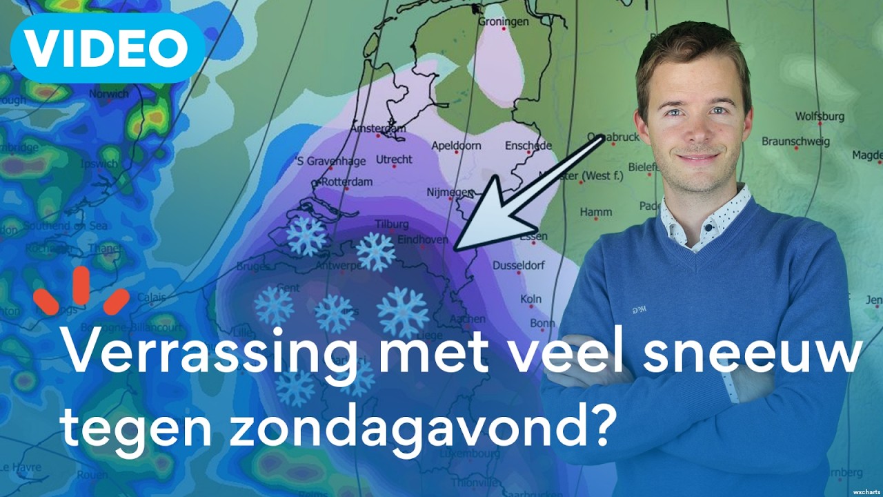 Dit weekend een sneeuwverrassing met lokaal veel sneeuw?!