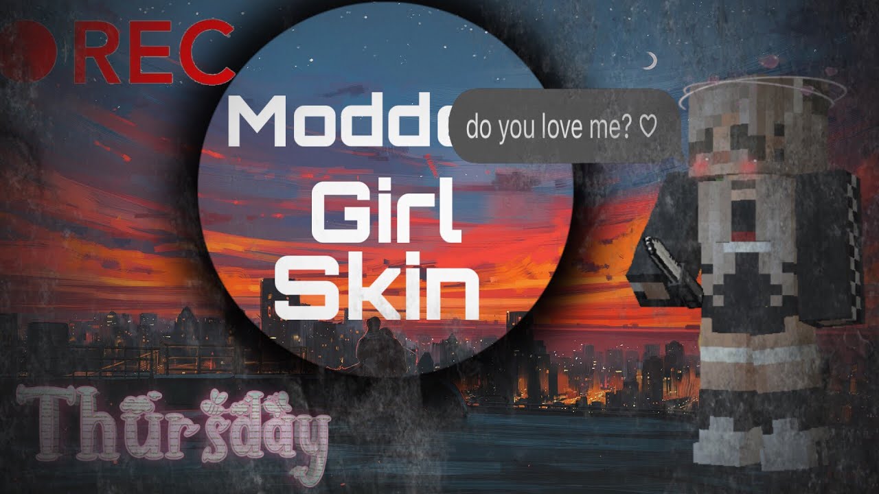 Pixel gun 3D Modded Girl skin (free Copy)